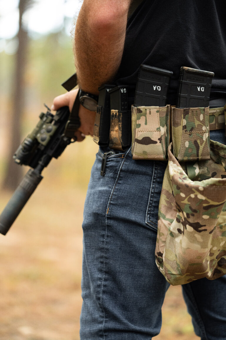 Solid Rifle Pouch Rifle Magazine Pouch | Blue Alpha
