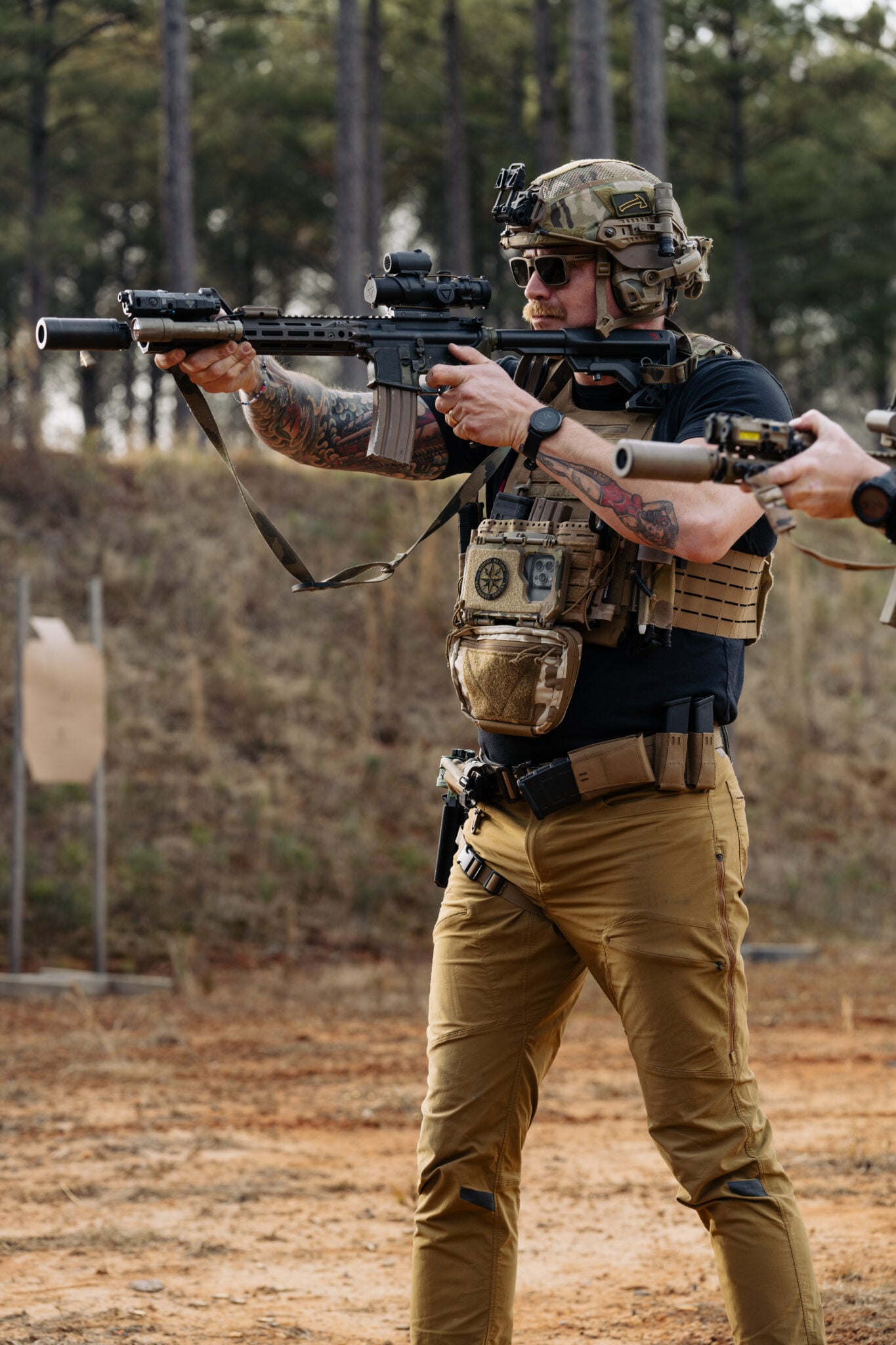 Horizontal Rifle Magazine Pouch | Blue Alpha