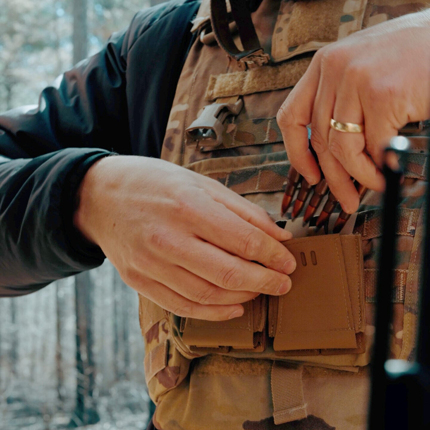 Blue Alpha Mosin Nagant Stripper Clip Pouch - Image 2
